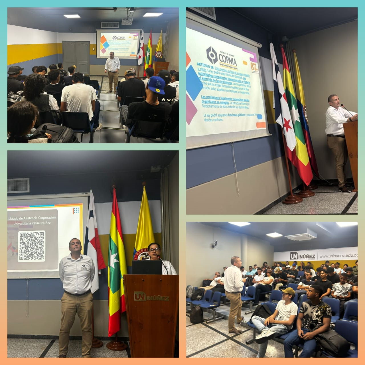 Taller sobre Conductas Éticas del Ingeniero y Registro Profesional fortaleció la formación de estudiantes de Ingeniería