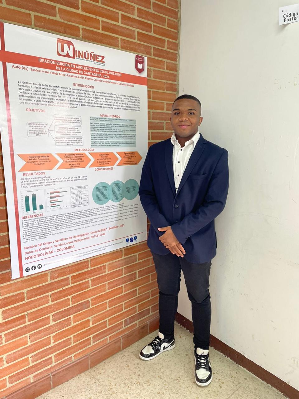 Participación destacada de estudiante semillerista de investigación en el ENISI 2025