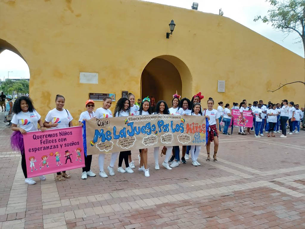 Marcha derechos de niños y niñas