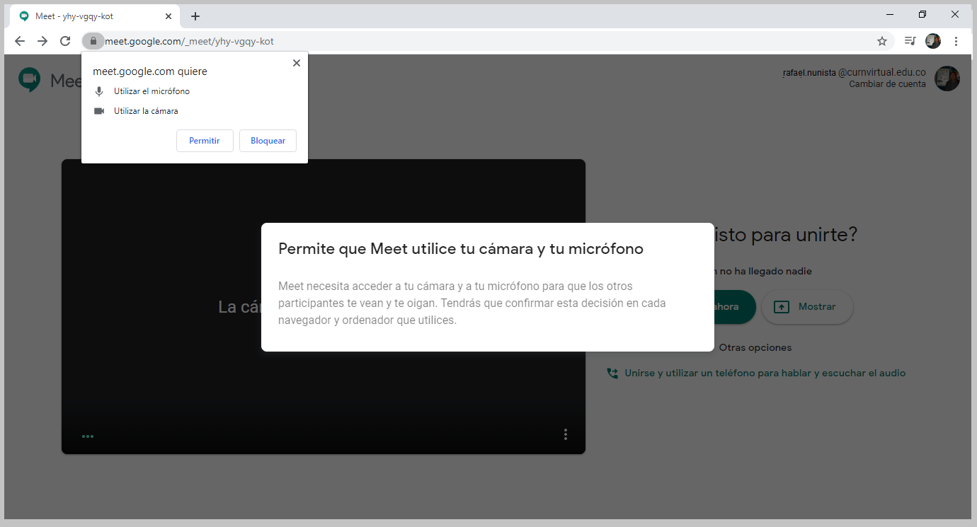 3. Iniciar videoconferencia